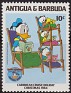 Antigua and Barbuda 1984 Walt Disney 10 ¢ Multicolor Scott 813. Antigua & Barbuda 1984 Scott 813 Walt Disney Donald Duck. Uploaded by susofe